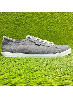 Vans Ortholite Womens Size 10 Gray White Athletic Skate Walking Shoes Sneakers
